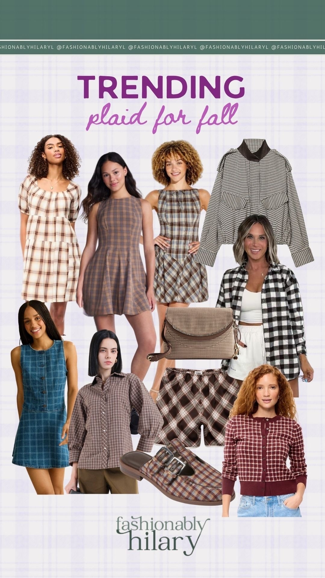 Plaid is such a classic fall trend, but this year the options are even cuter. I’m talking dresses that you can wear now until fall is here, adorable shorts with lace hem, a crossbody bag and super cute mules. 
Now trending for fall, early fall outfit inspo

#LTKMidsize #LTKSeasonal #LTKSaleAlert