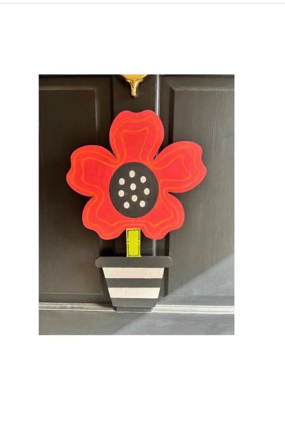Flower Door Hanger | Etsy (US)