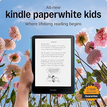 Kindle Paperwhite Kids Essentials Bundle including All-new Kindle Paperwhite Kids (16GB) - The Di... | Amazon (US)