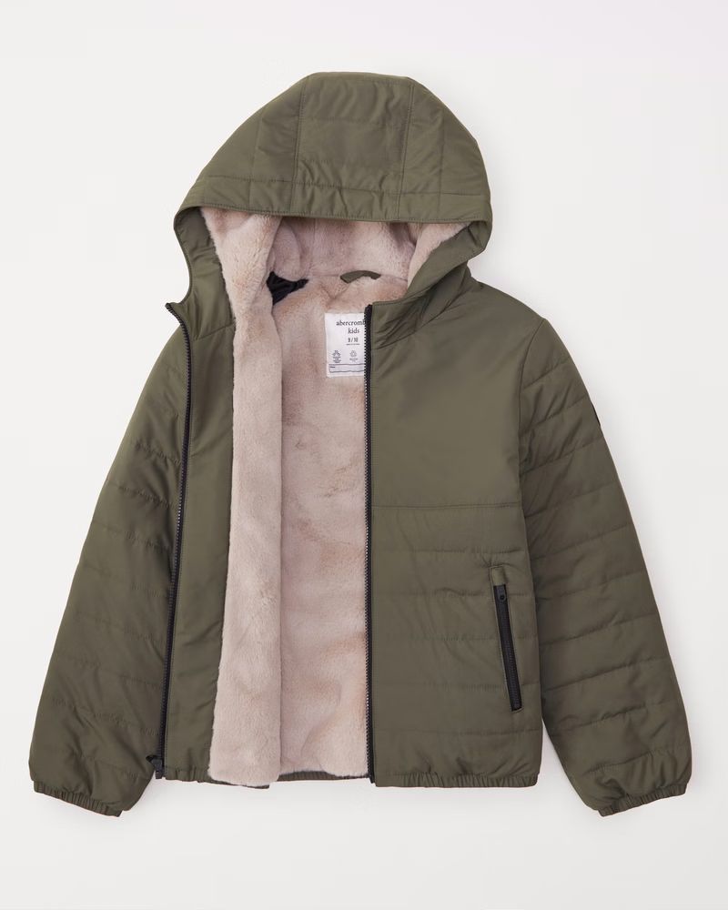 a&f cozy puffer | Abercrombie & Fitch (US)