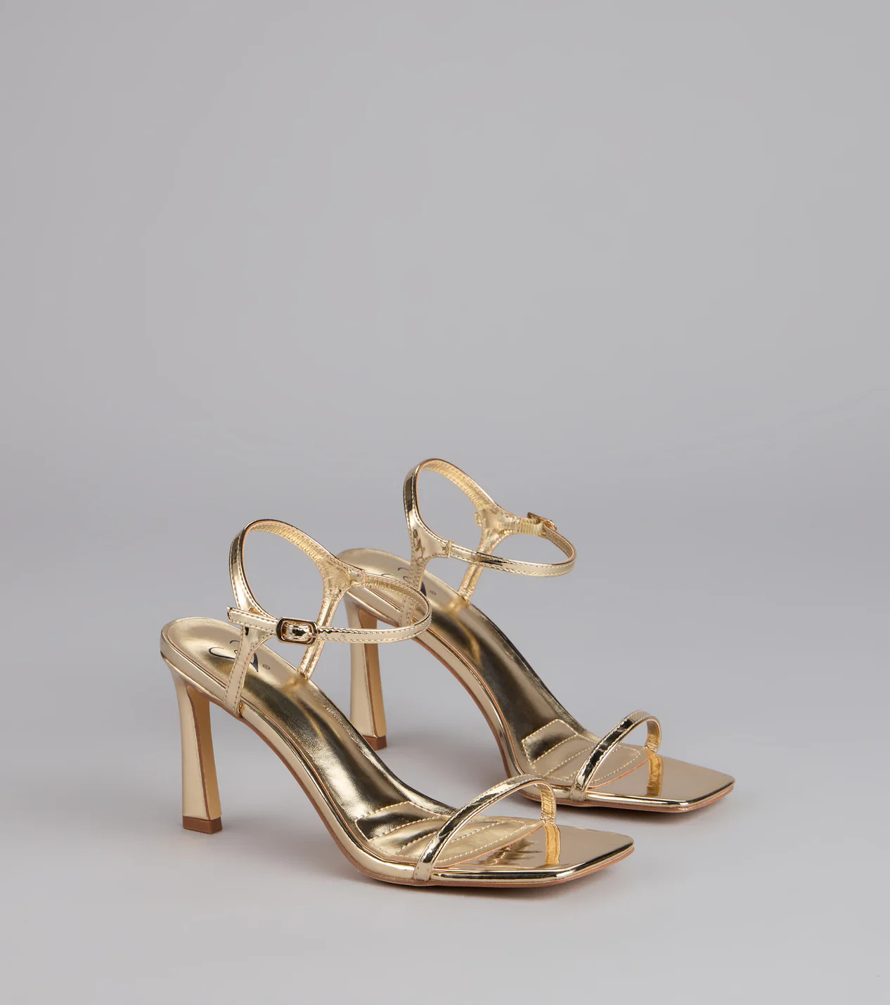 Style Pop Square Toe Nubuck Stiletto Heels | Windsor Stores