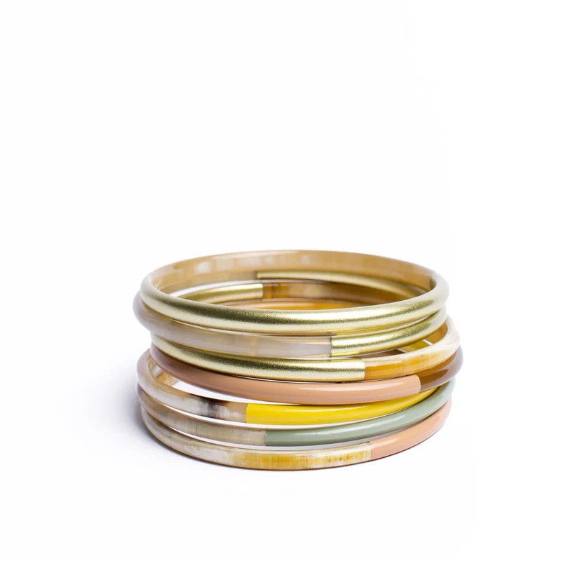 Sunset Bangle Stack | Sunshine Tienda