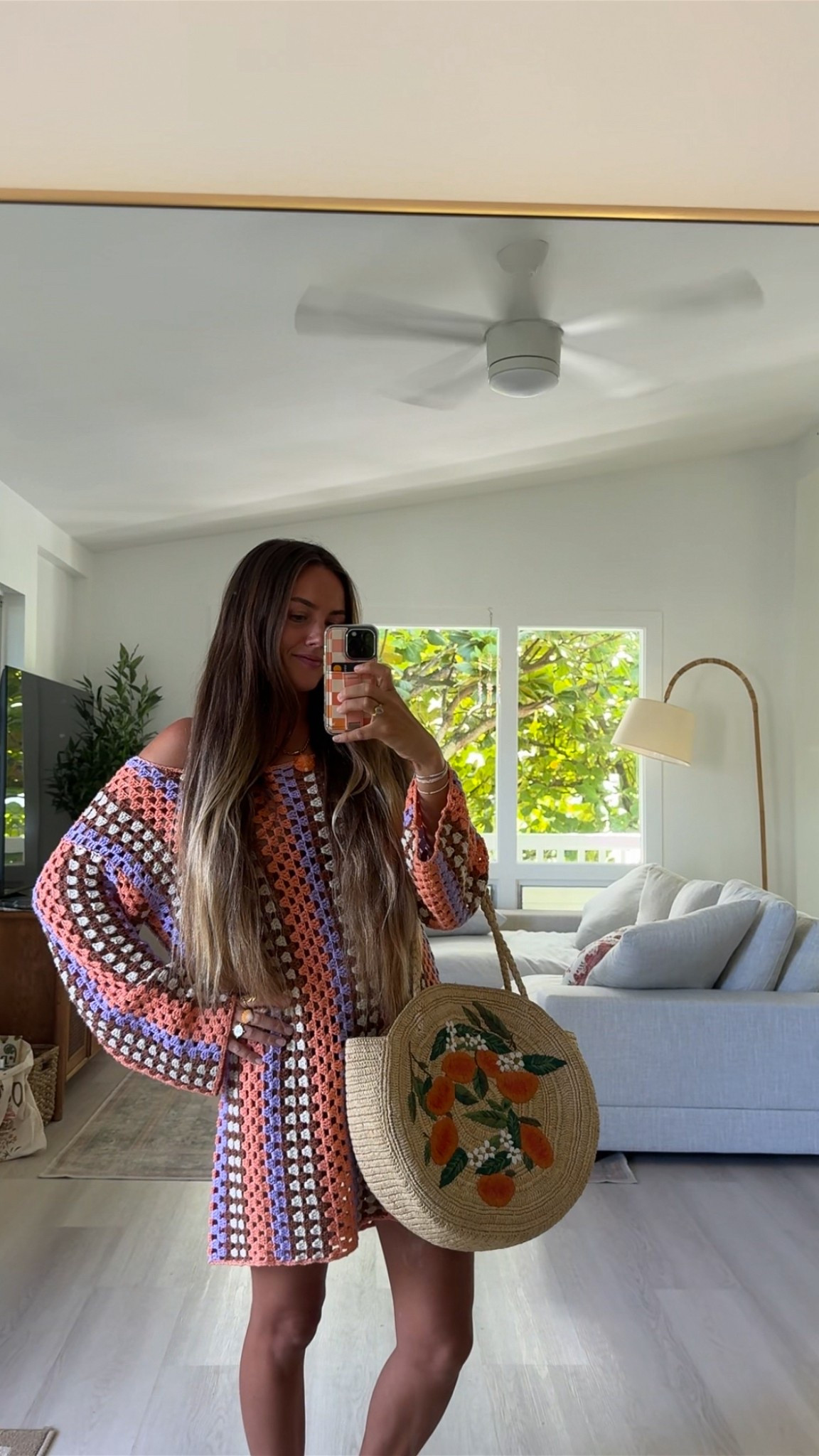 Wearing size medium in the dress!