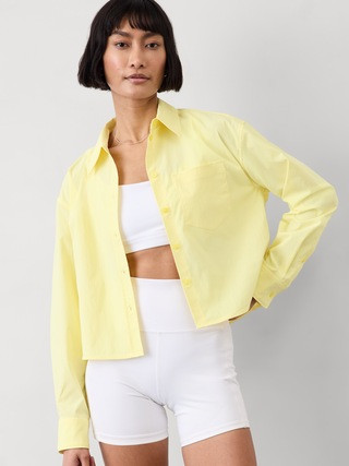 Midday Cropped Shirt | Athleta