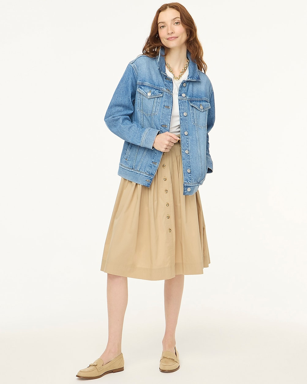 Relaxed denim jacket | J.Crew Factory