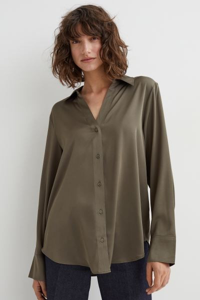 V-neck Blouse | H&M (US + CA)