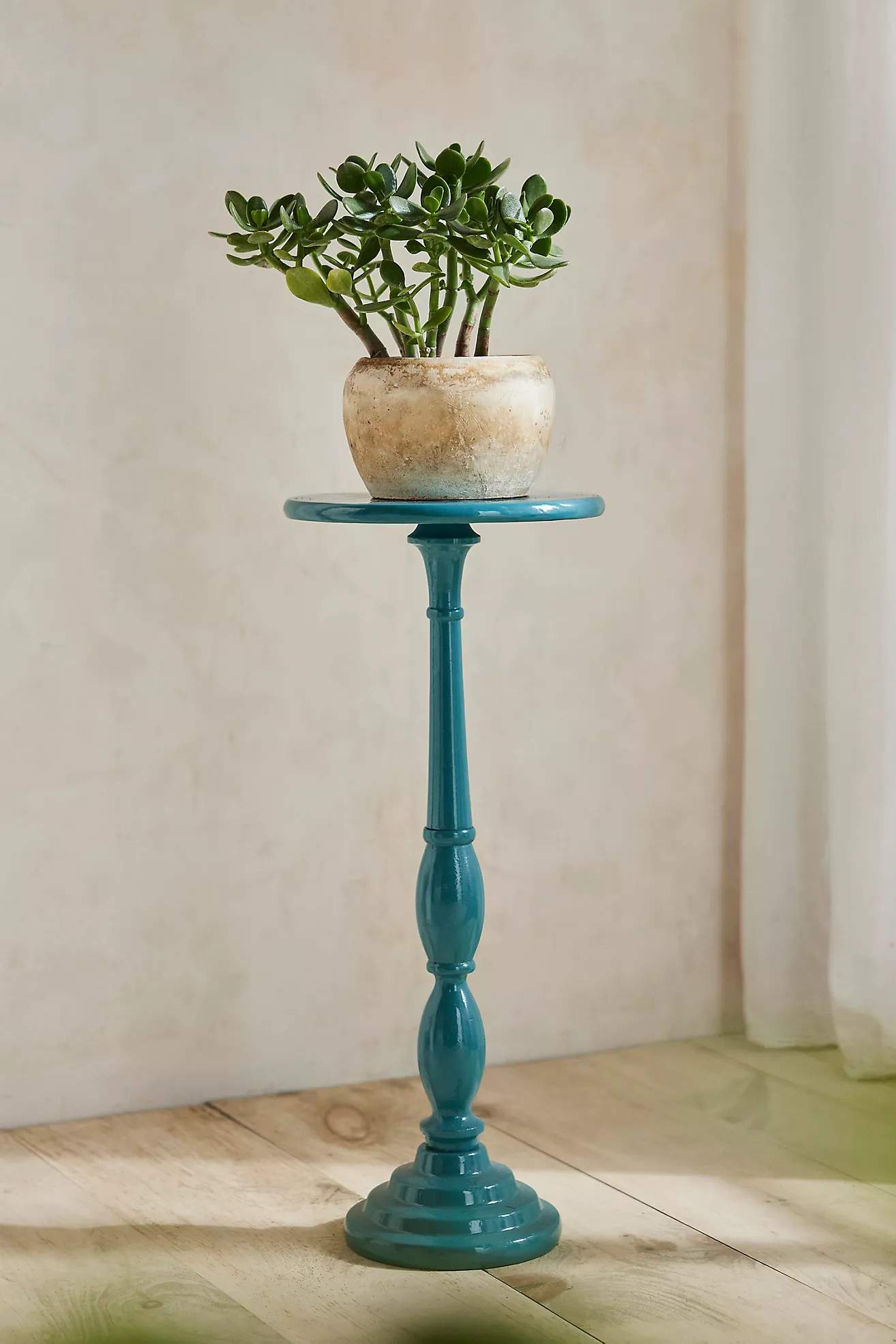 Spindle Aluminum Side Table | Anthropologie (US)