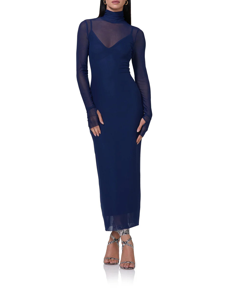 Shailene Dress - Bright Navy | ShopAFRM