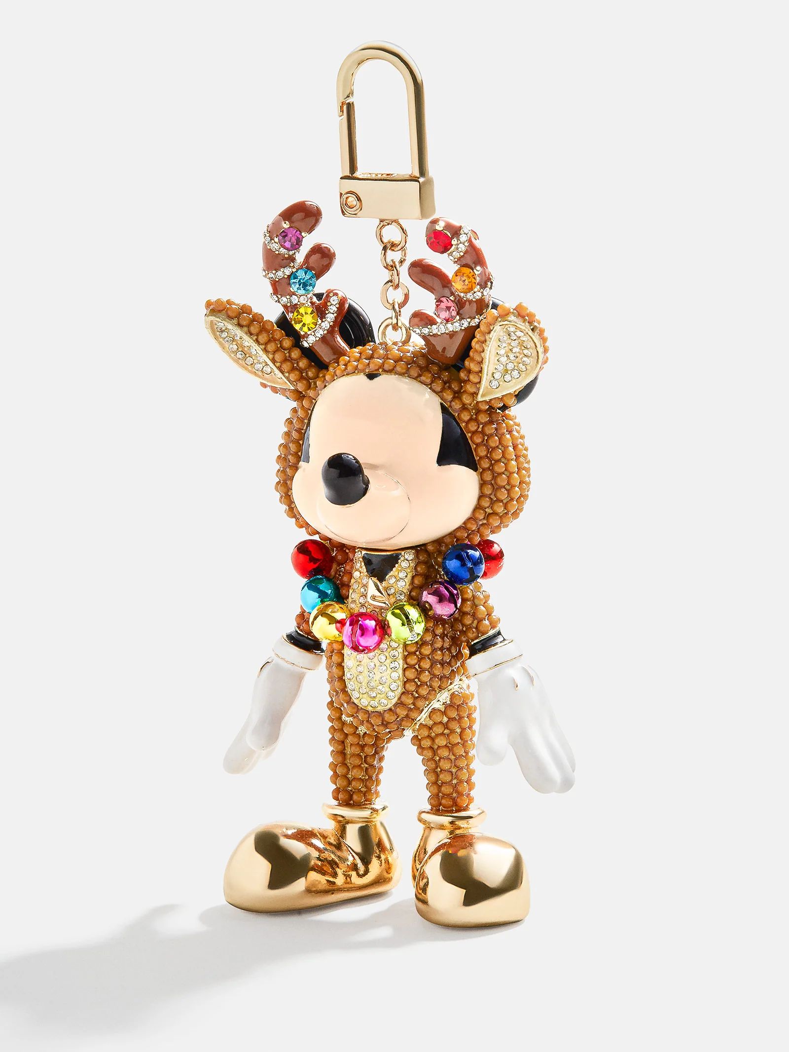 Mickey Mouse Disney Bag Charm: Reindeer | BaubleBar (US)