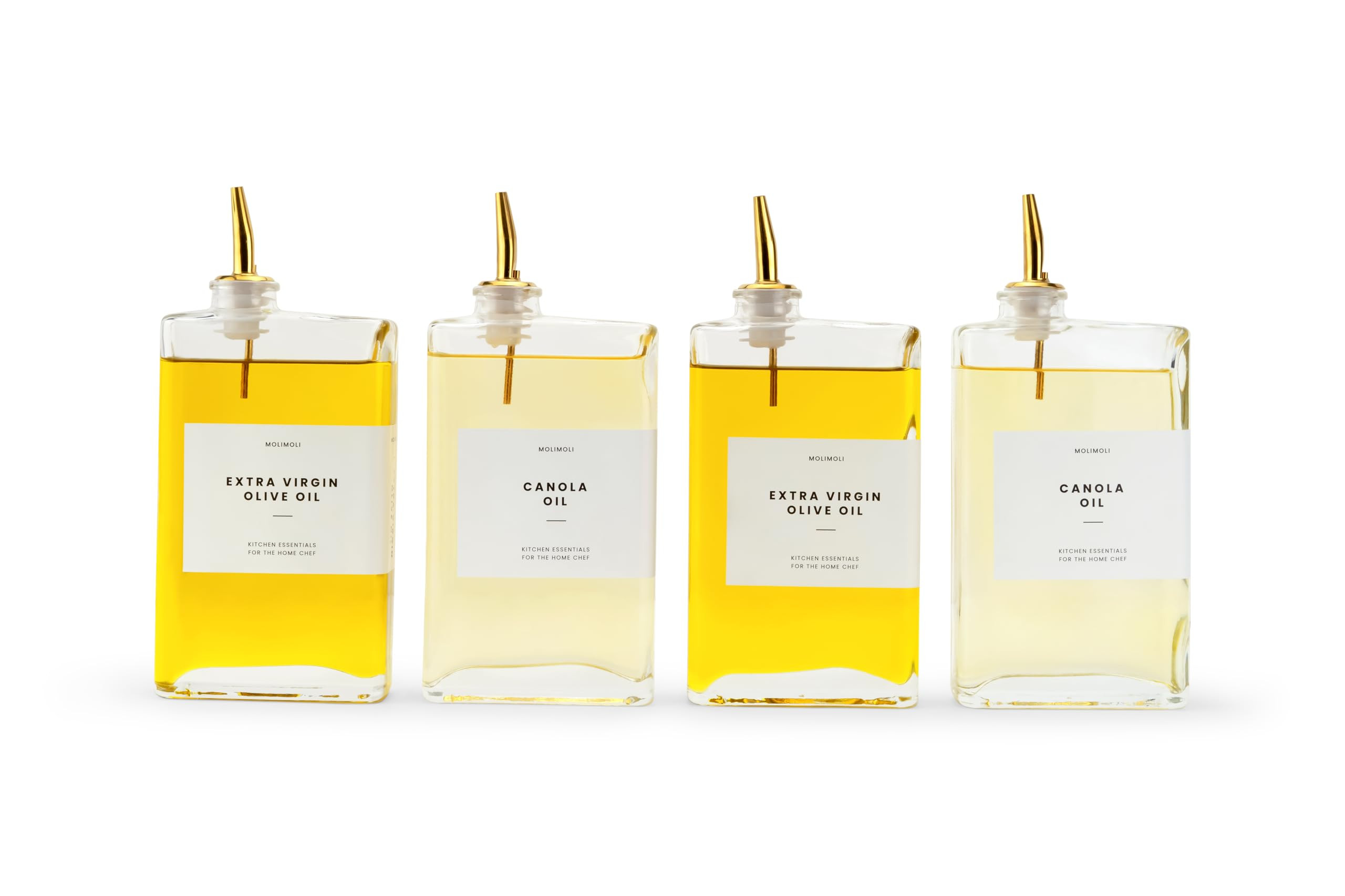 Molimoli Olive Oil Dispenser Bottle for Kitchen, Automatic Pourer, Glass Dispenser for Kitchen, O... | Amazon (US)