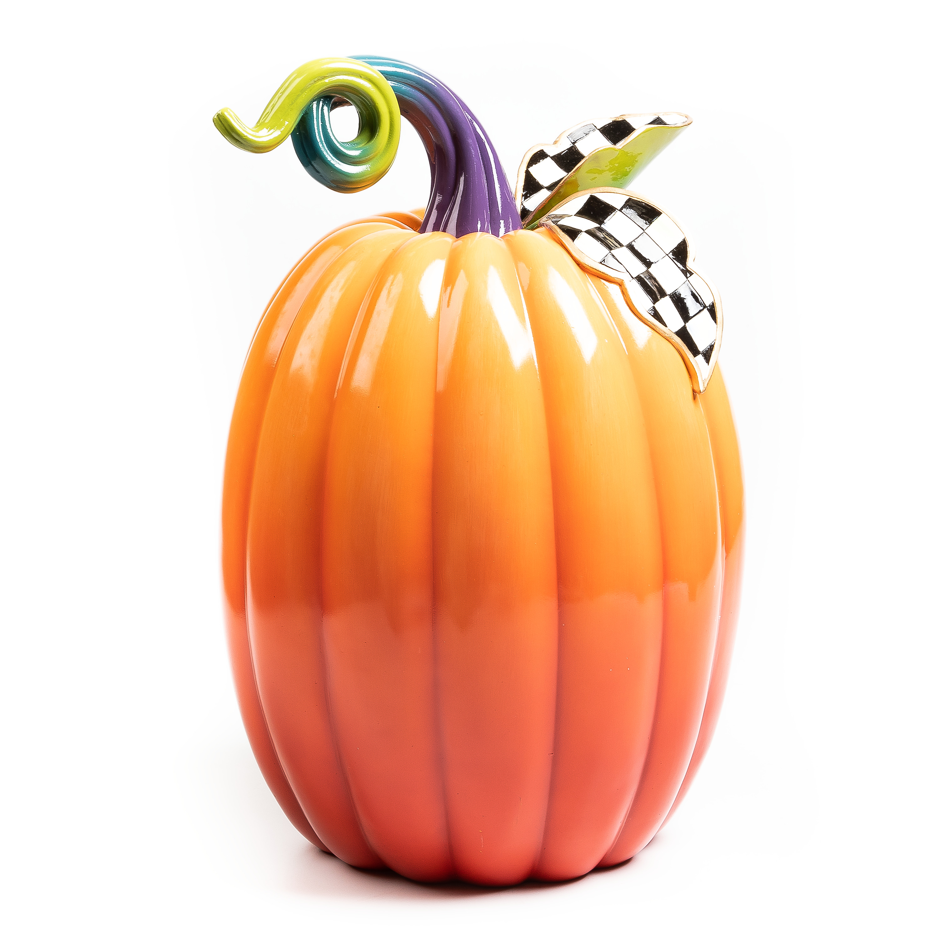 MacKenzie-Childs Fortune Teller Ombre Large Pumpkin | MacKenzie-Childs