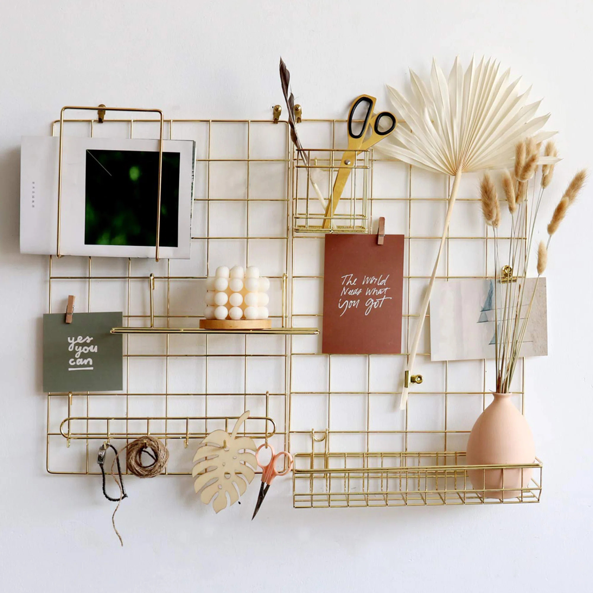 Everly Quinn Saralynn Metal Wall Organizer | Wayfair | Wayfair North America