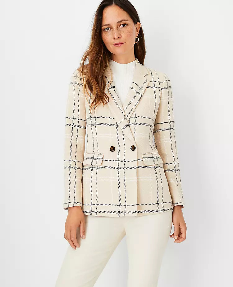 The Plaid Bedford Blazer | Ann Taylor (US)