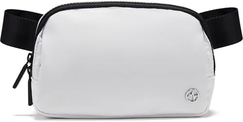 Pander Two Way Zipper Fanny Pack Nylon Everywhere Belt Bag for Women, Water Repellent Waist Packs... | Amazon (US)