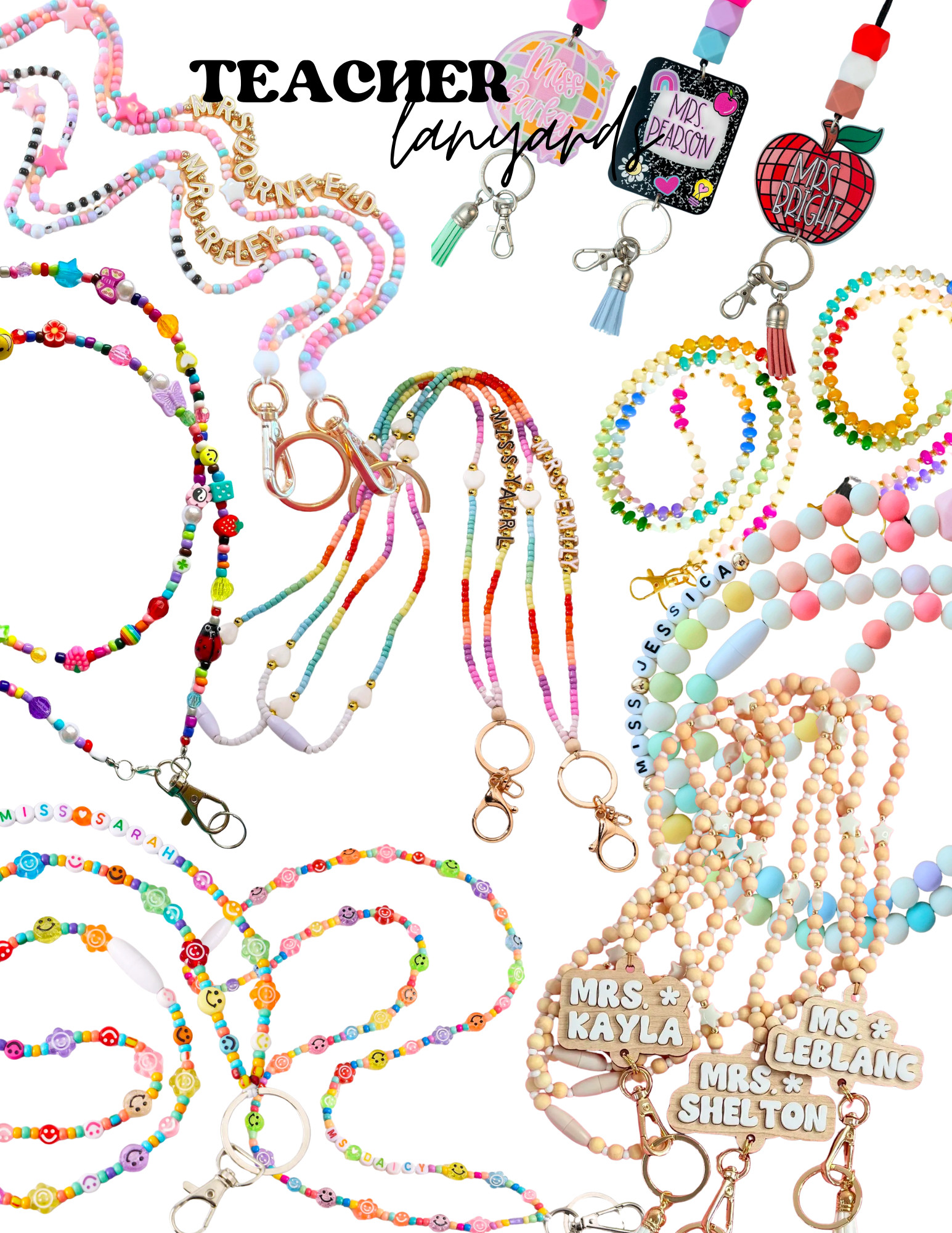 teacher lanyards 

 #LTKWorkwear
