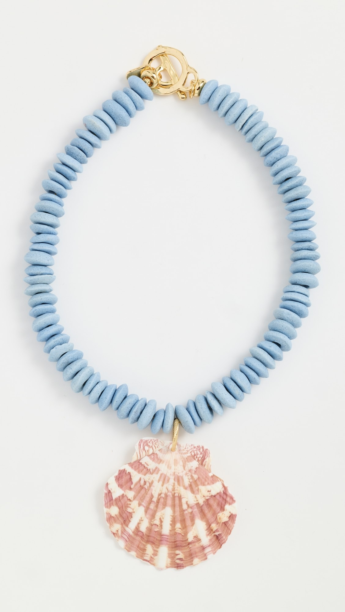Carolina Blue Shell Necklace | Shopbop