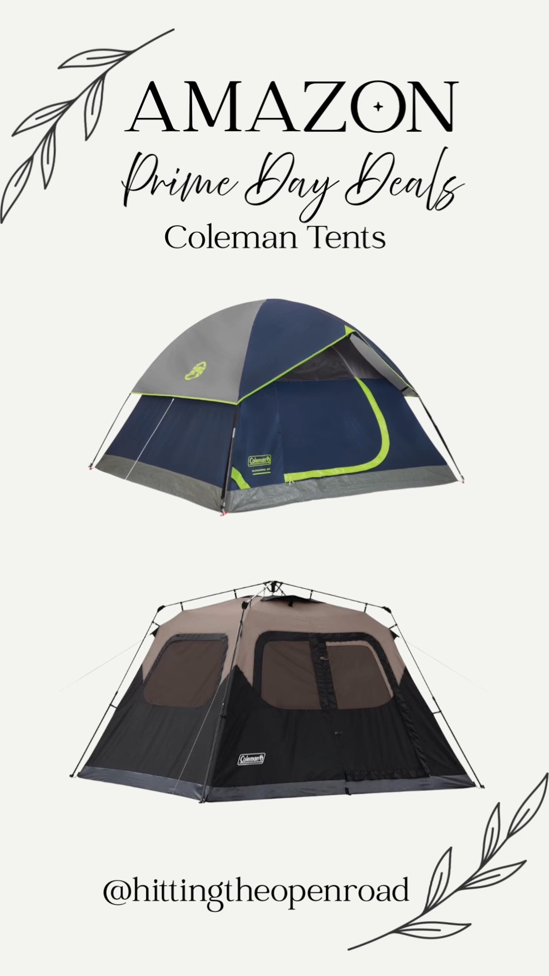 Perfect time to grab a tent on sale! Just in time for fall!