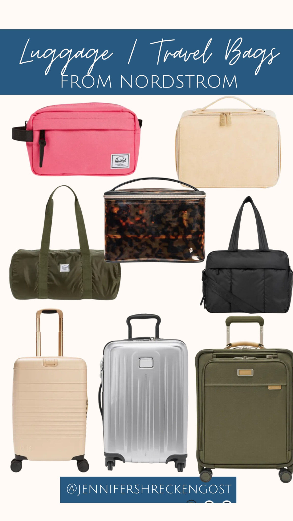 Travel / luggage finds from Nordstrom! 

#LTKtravel #LTKitbag #LTKFind