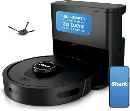 Shark AV2501S AI Ultra Robot Vacuum, with Matrix Clean, Home Mapping, 30-Day Capacity HEPA Bagles... | Amazon (US)