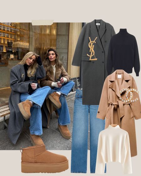 Outfit we can’t wait to recreate 🤎
Camel coat, grey coat, platform uggs 

#LTKMostLoved #LTKSeasonal #LTKstyletip