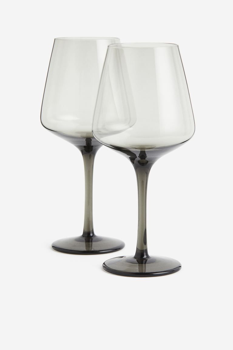 2-pack Wine Glasses | H&M (US)
