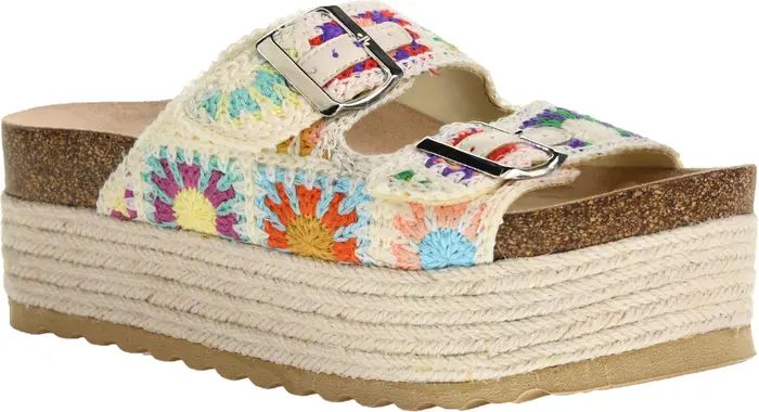 Dirty Laundry Pretends Espadrille Platform Slide Sandal (Women) | Nordstrom | Nordstrom