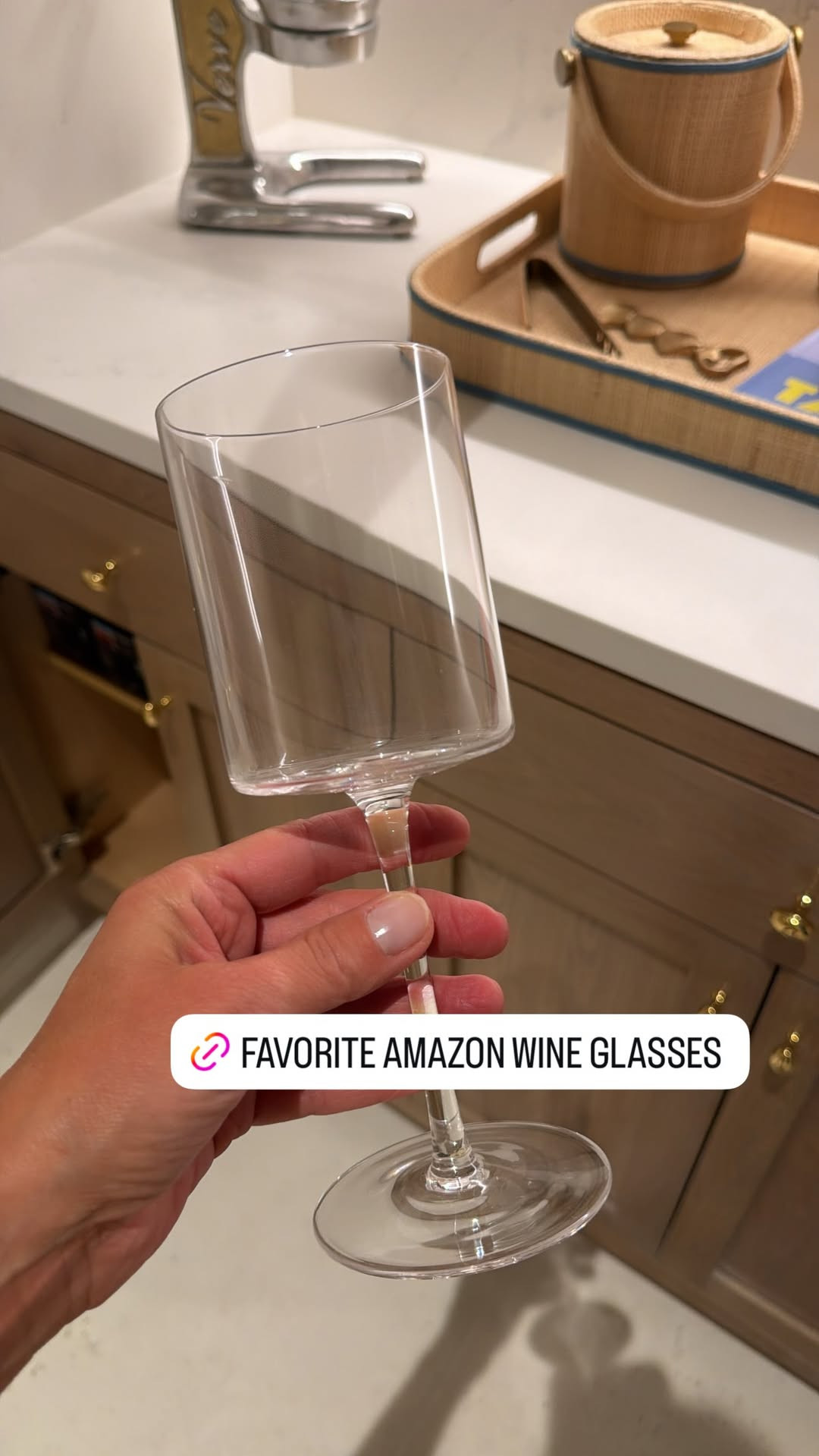 Favorite Amazon wine glasses! Under $30 🫶 

 #LTKHome