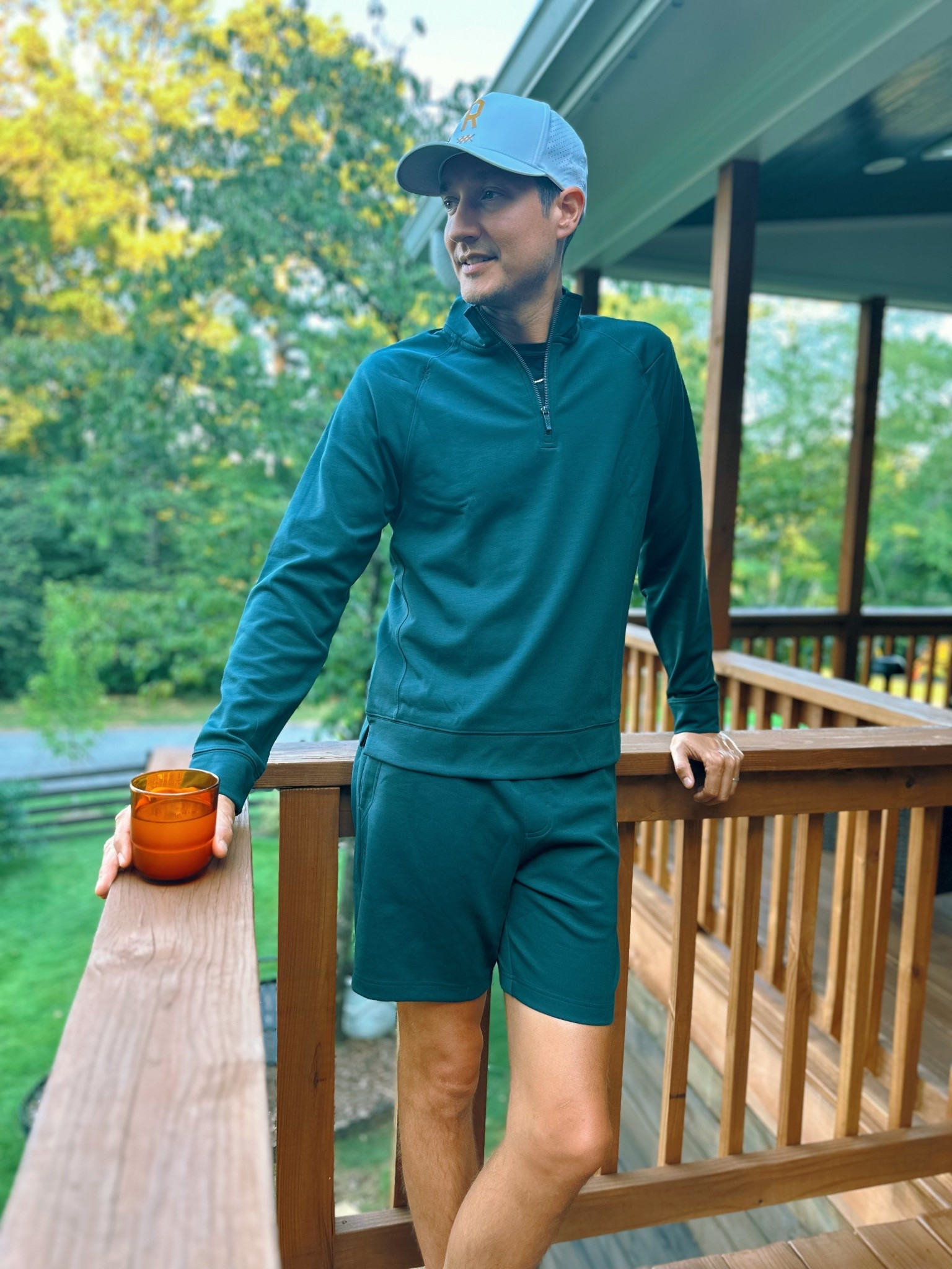 This men’s lounge set is so comfy and a great fit. Jordan is 6’5” and wearing a medium in everything. 🔥 

#LTKActive #LTKSaleAlert #LTKMens