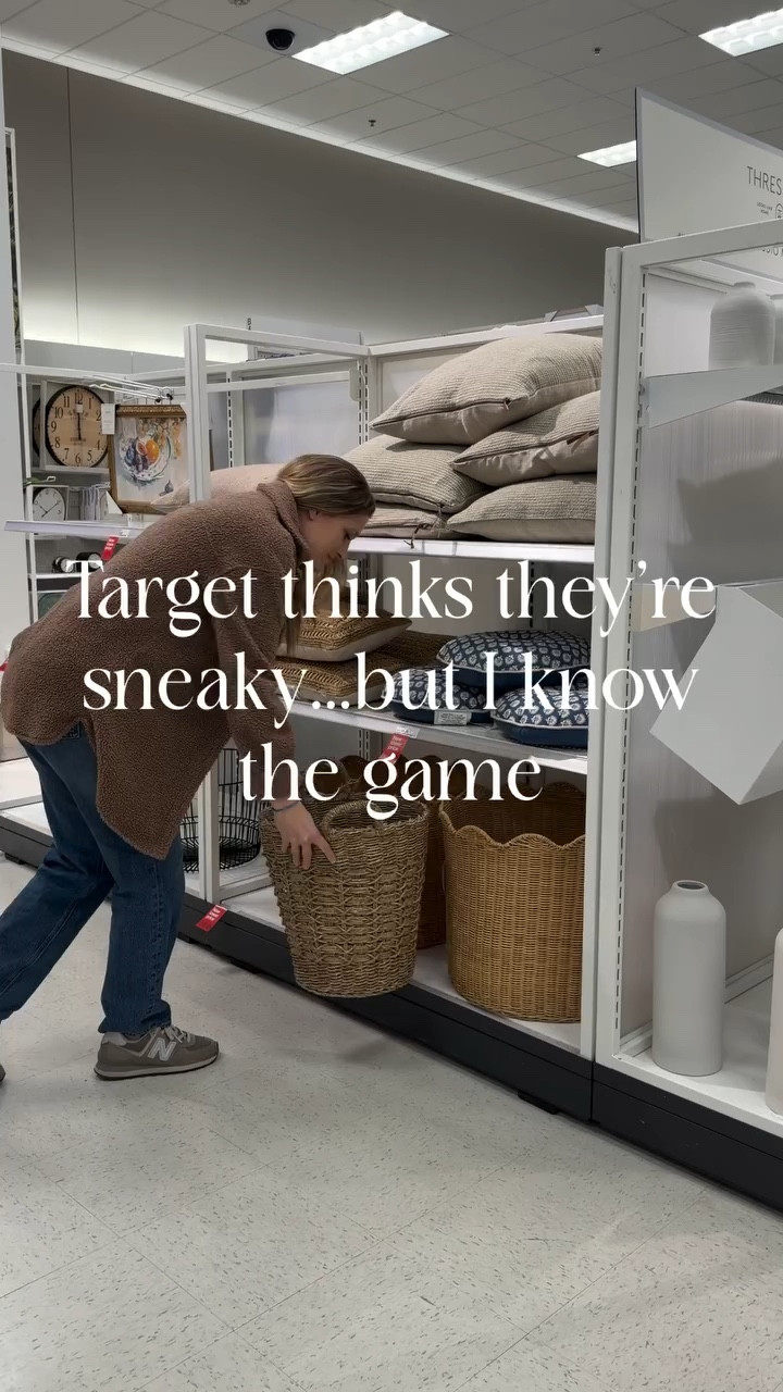 Sneaky, sneaky target…⬇️⬇️⬇️

If you want a home decor refresh, just wait for a new seasonal drop to come out every few months! They clearance out lots of items to make room for the next line. 

TIP: Most things show sold out online so head to your local store to see what is on clearance. The prices are also lower in store vs online! 

I love a good sale! You just sometimes have to be patient!! 👏

#targetfinds #deals #homefinds #shoppingtips