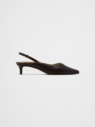 Slingback Kitten Heel Mule | Banana Republic Factory
