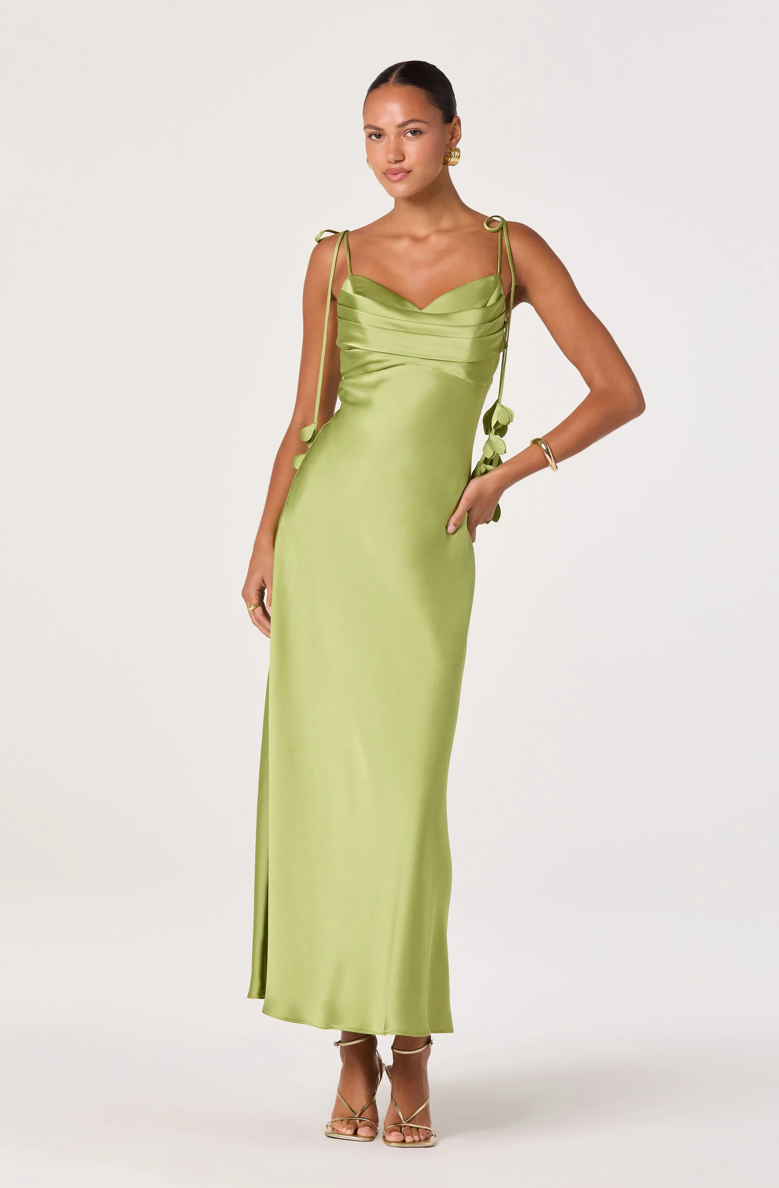 Hera Satin Maxi Dress | ASTR The Label (US)