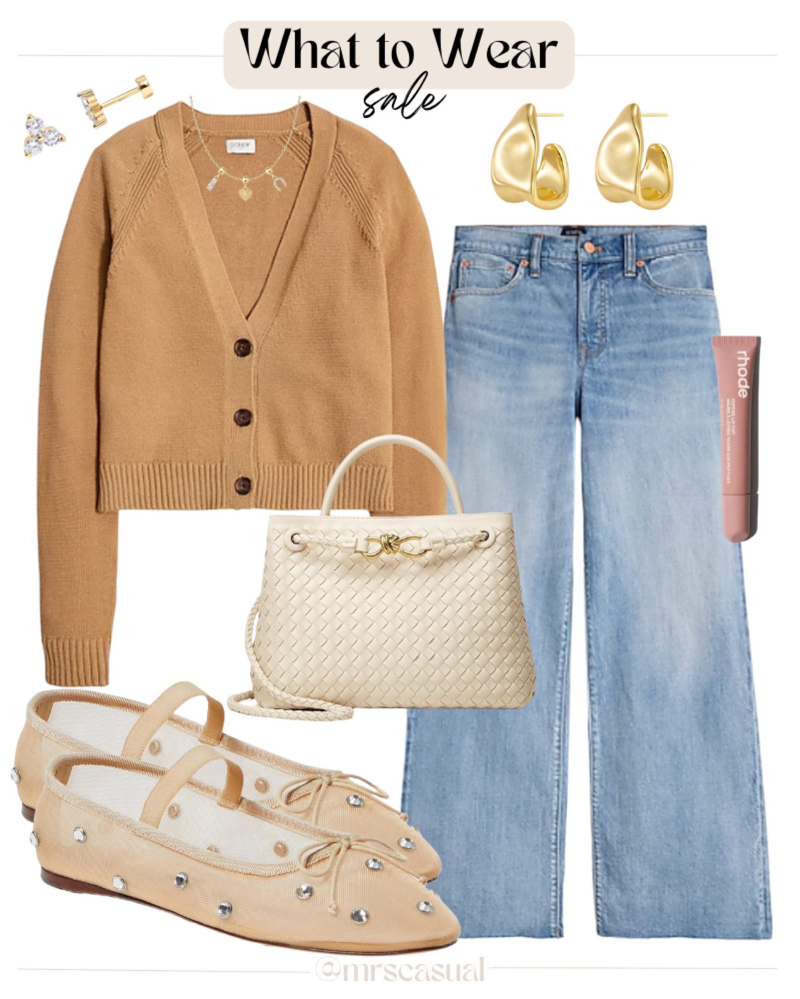 50% off the best wide leg jeans and cardigan 

#LTKSaleAlert #LTKShoeCrush #LTKOver40