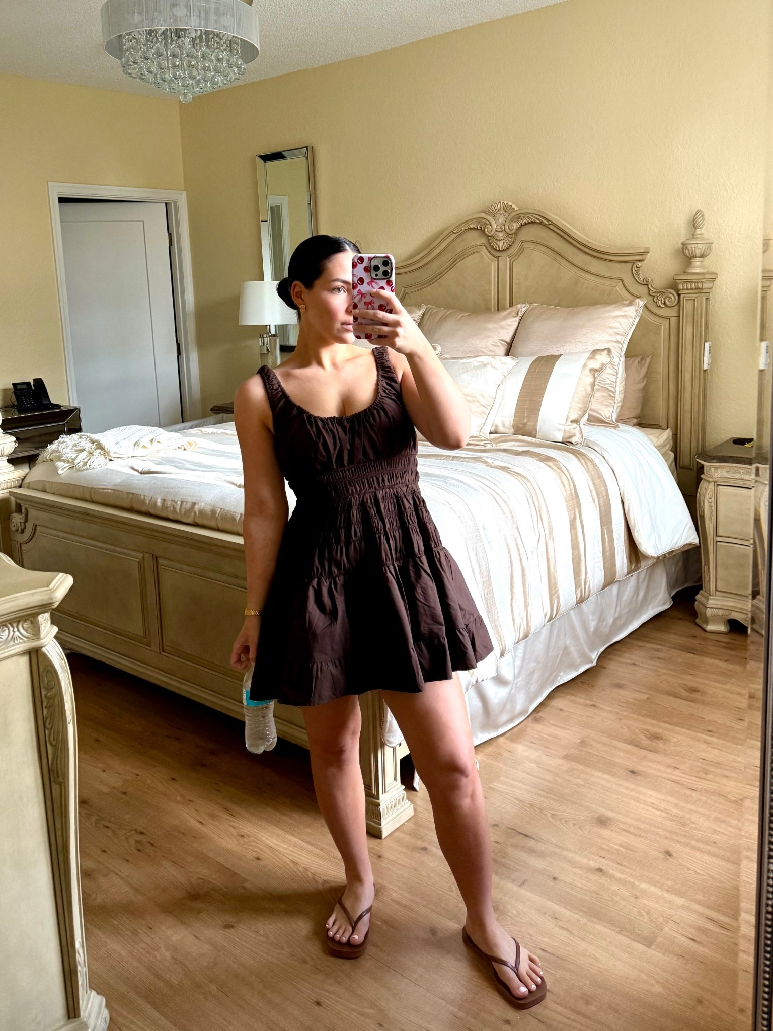 Lightweight smocked sundress 🤎 I love this brown color

#LTKFindsUnder50 #LTKStyleTip #LTKSummerEdit