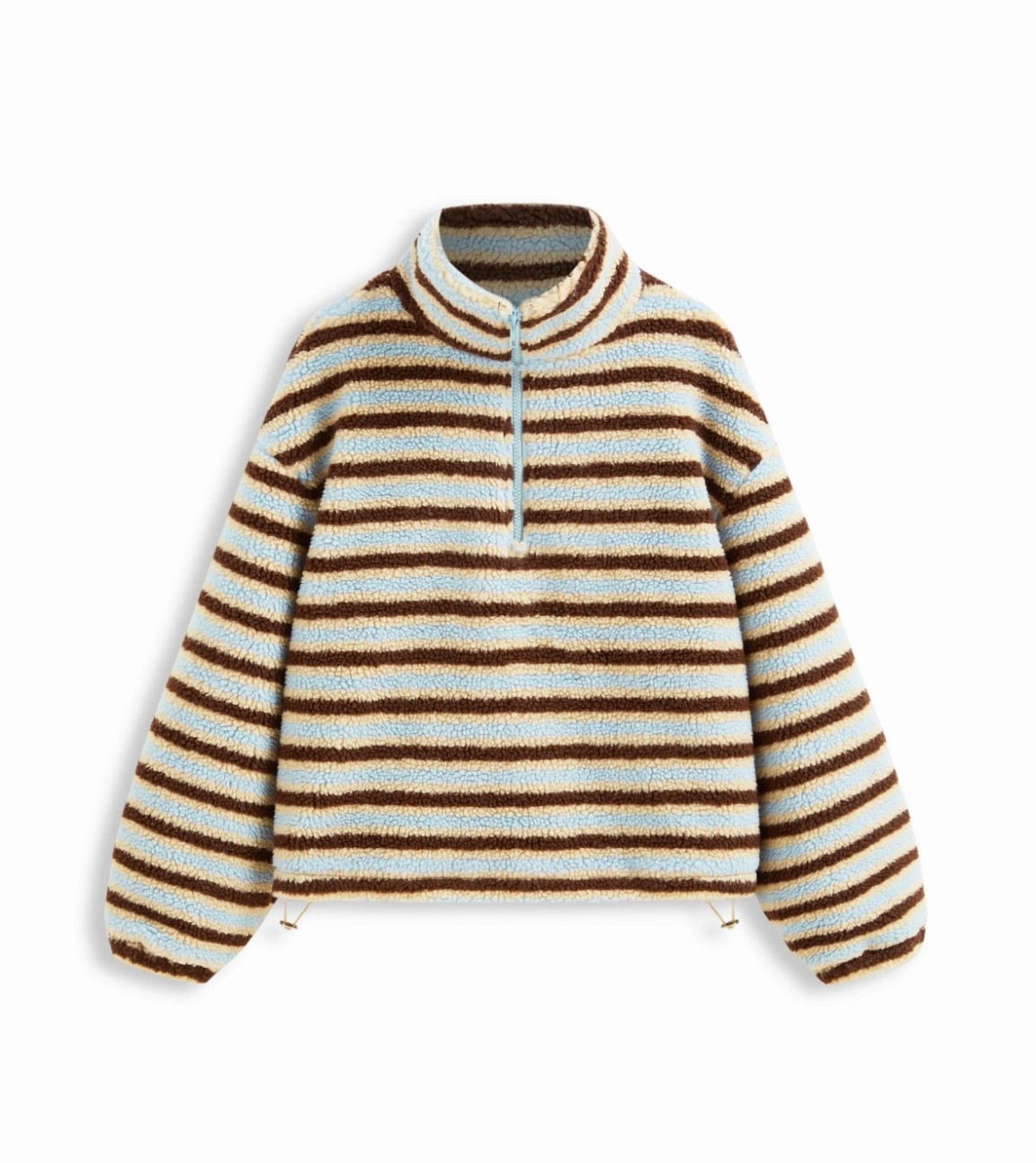 Blue and brown striped pullover
Black Friday deal