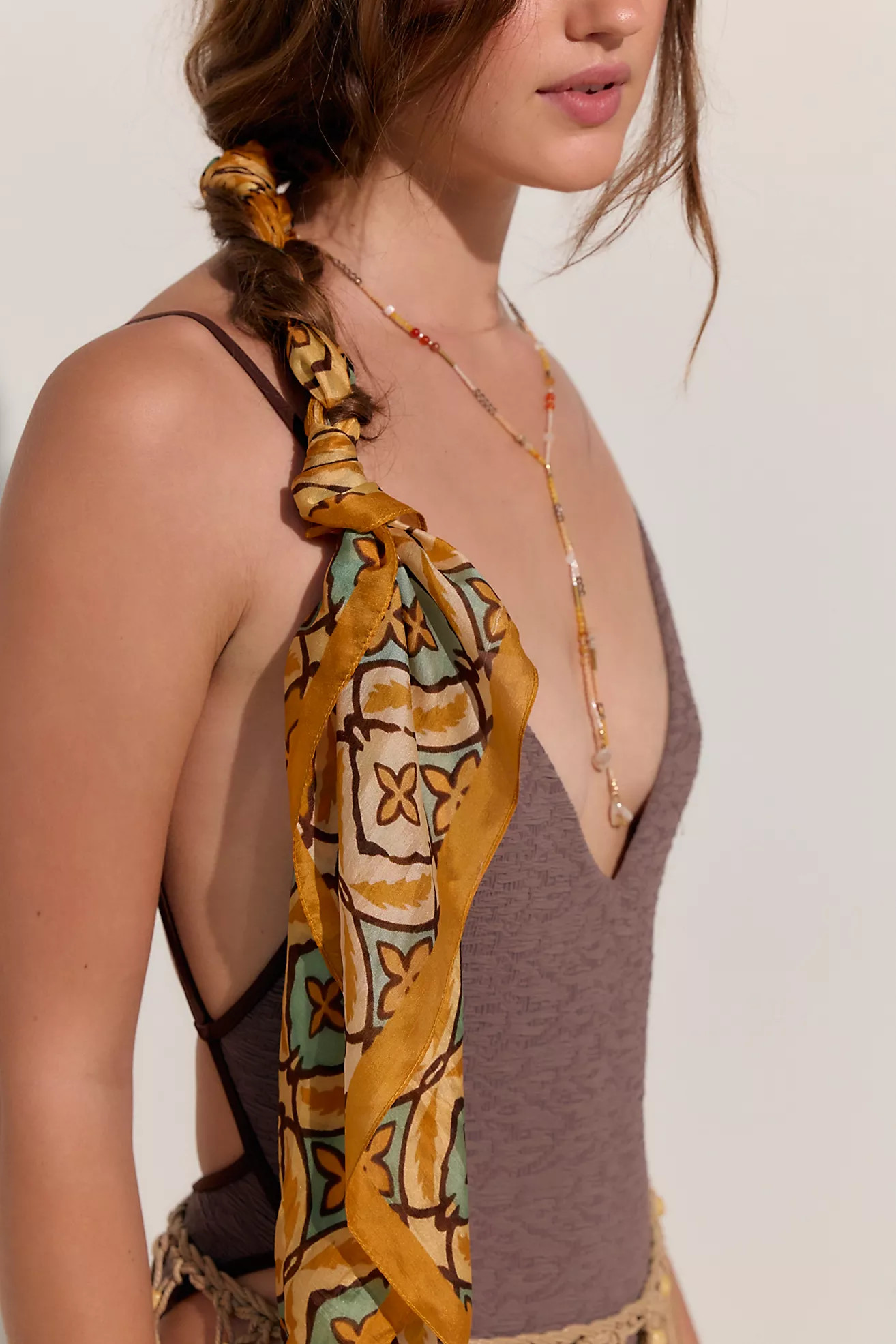 So Silk Printed Bandana | Free People (Global - UK&FR Excluded)