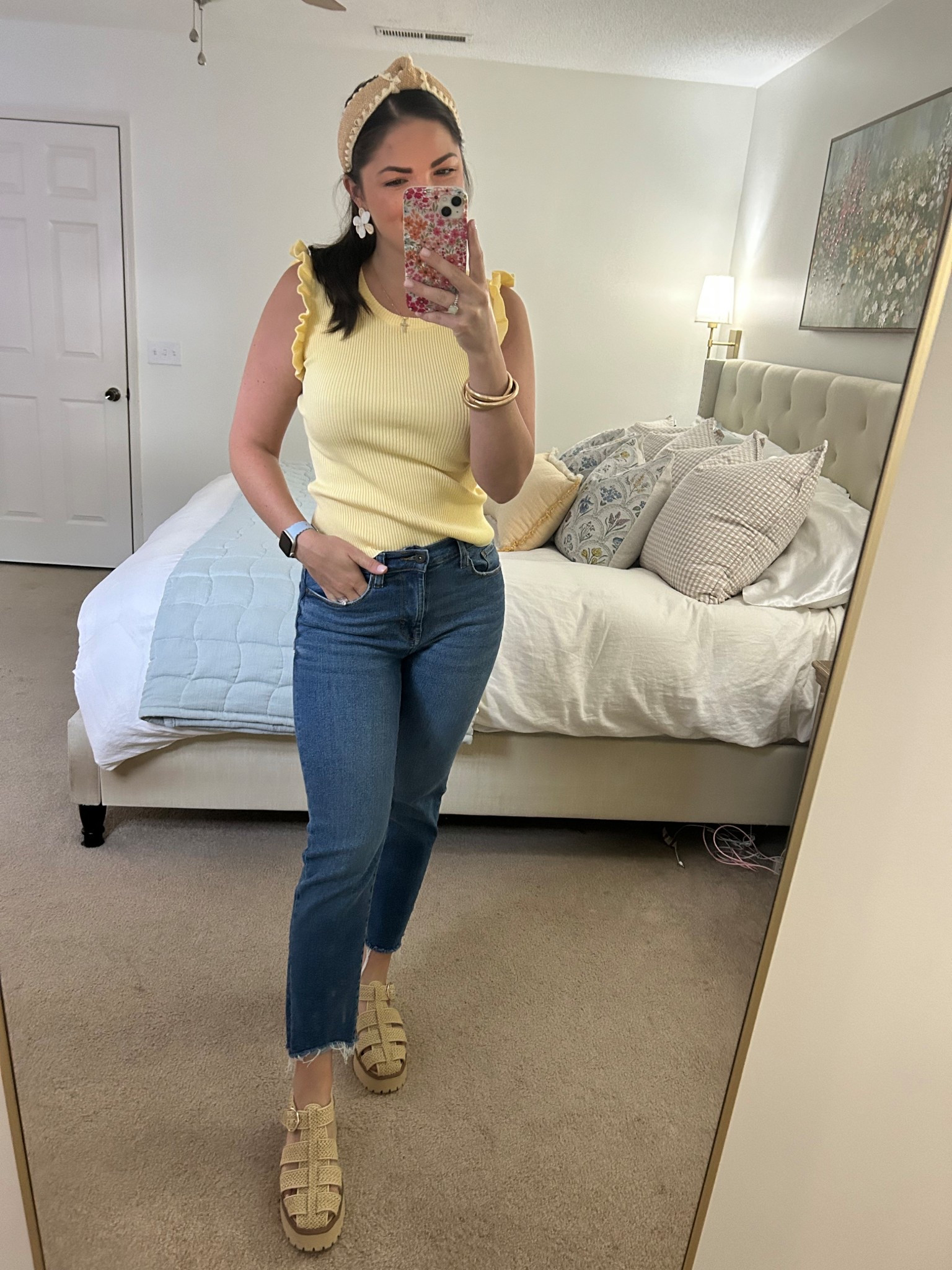 Here for the butter yellow this year!💛
Top- local boutique (old) linked other options 
Jeans- Kenzie
Shoes- target

#LTKSeasonal #LTKShoeCrush #LTKFindsUnder50