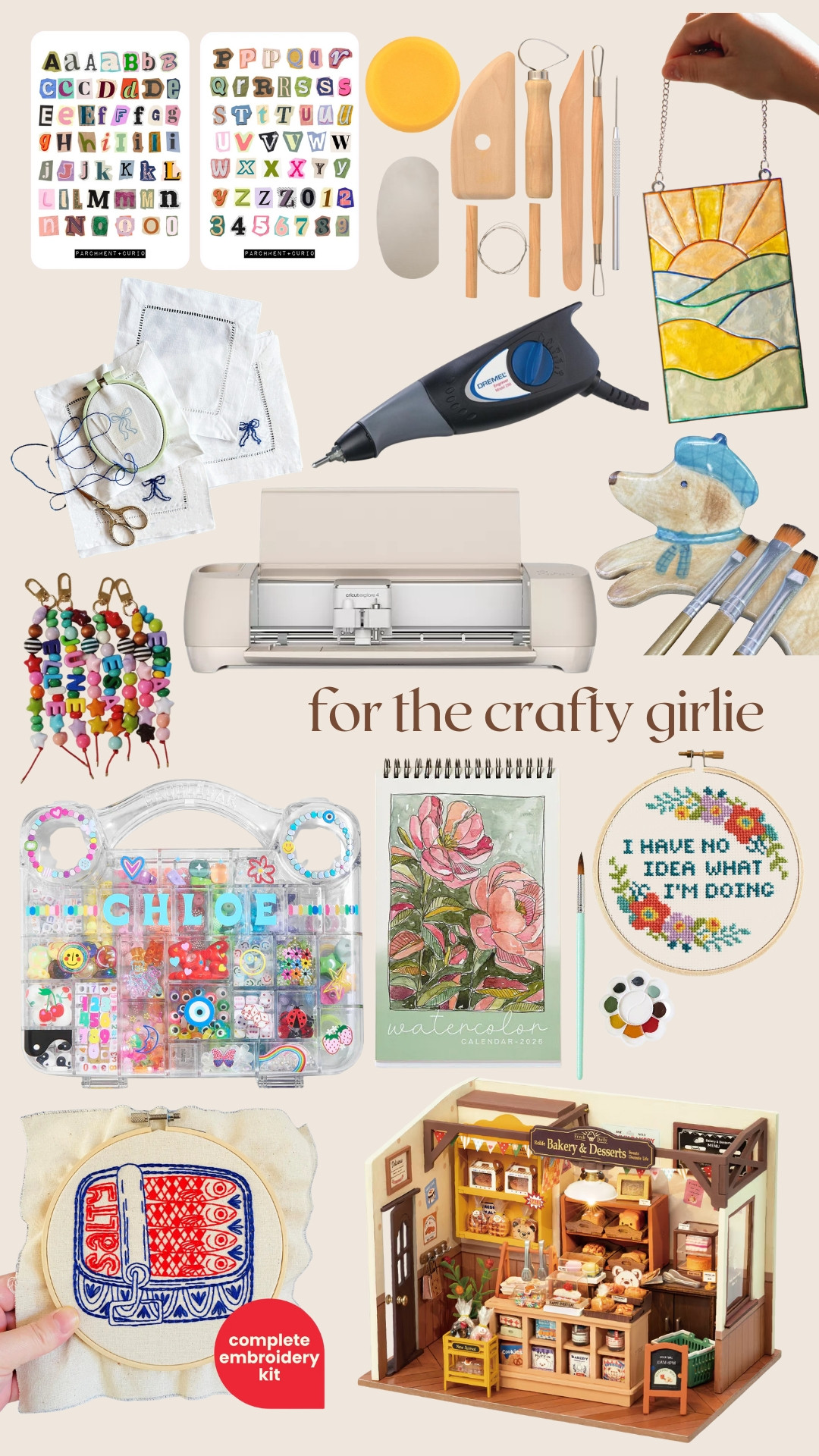 Gift guide for the crafty girlie 

 #LTKGiftGuide #LTKHome #LTKSaleAlert