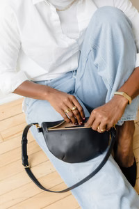 Sling Bag, Black | Abby Alley