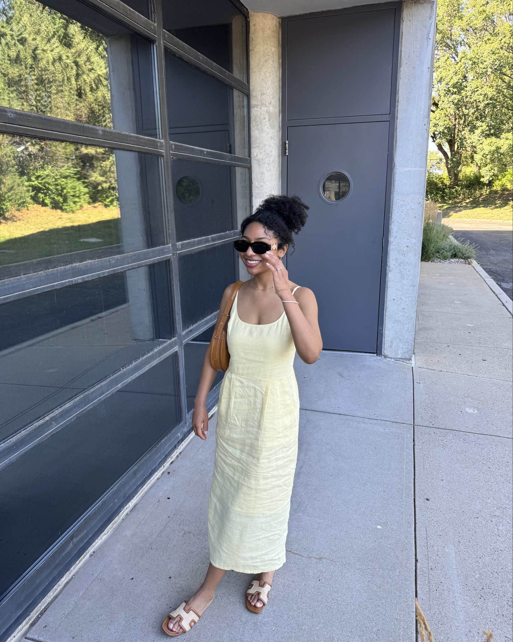 Butter yellow linen dress 🧈

#LTKSummerSales #LTKSeasonal