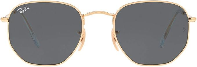 Ray-Ban Rb3548n Hexagonal Flat Lens Sunglasses | Amazon (US)