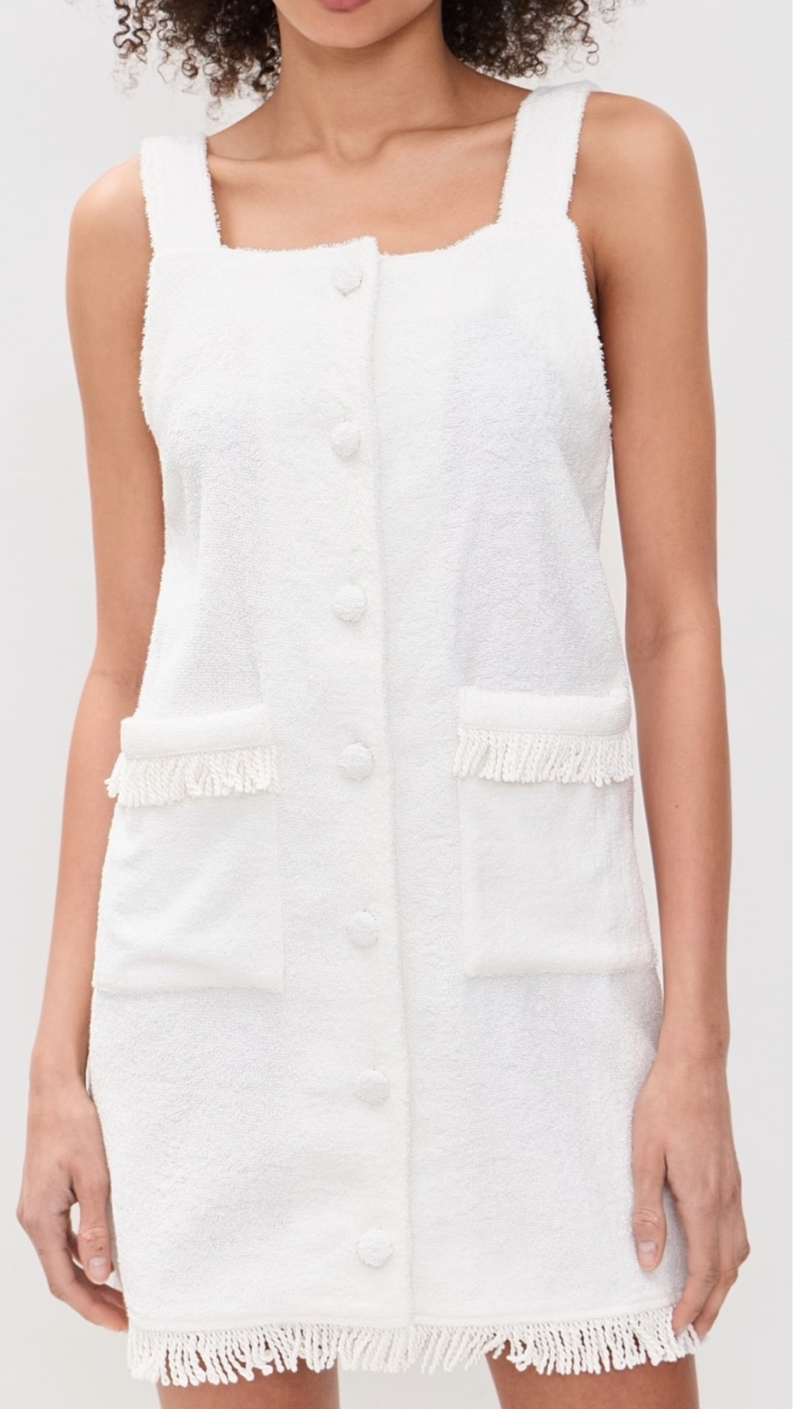 Terry cloth beach coverup!