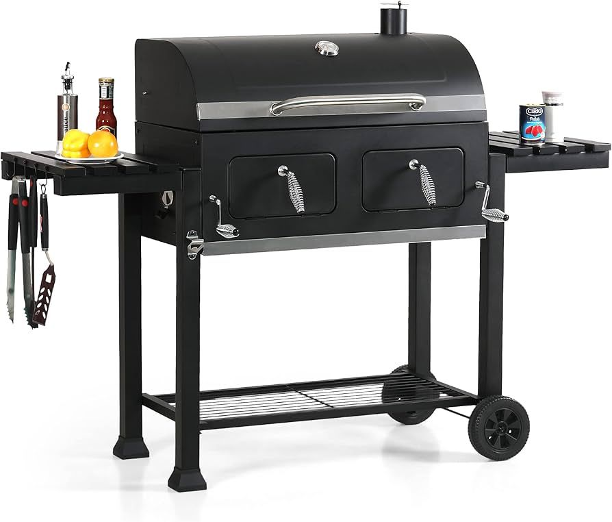 Captiva Designs Extra Large Charcoal BBQ Grill with Oversize Cooking Area(794 sq.in.), Outdoor Co... | Amazon (US)