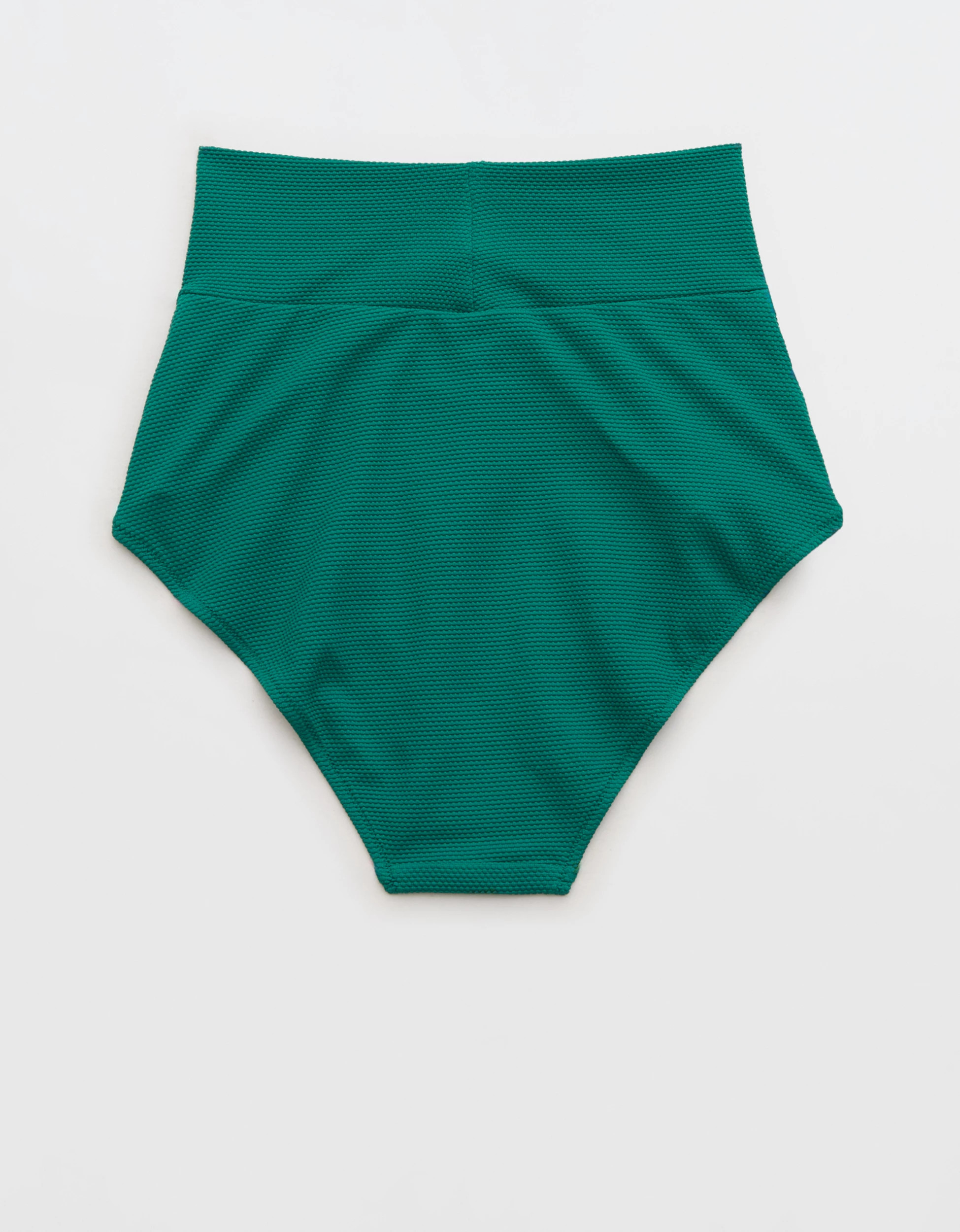 Aerie Pique High Waisted Full Coverage Bikini Bottom | Aerie