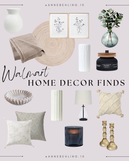 Spring home decor finds from Walmart, Walmart home decor favorites, neutral home decor finds

#LTKhome