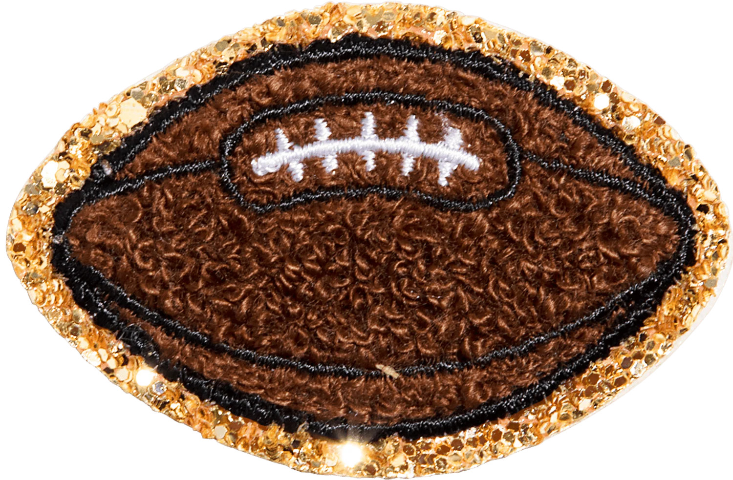Glitter Varsity Football Patch | Embroidered Patch - Stoney Clover Lane | Stoney Clover Lane