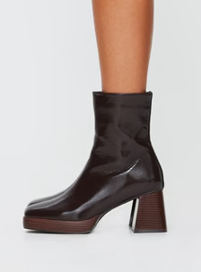 Kyleigh Boots Brown | Princess Polly US