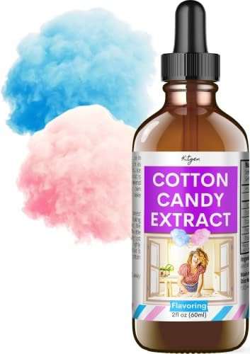 Cotton Candy Flavoring Extract for Baking - Flavor - Cake, Cookies, Beverages, Candy, Ice Cream and  | Amazon (US)