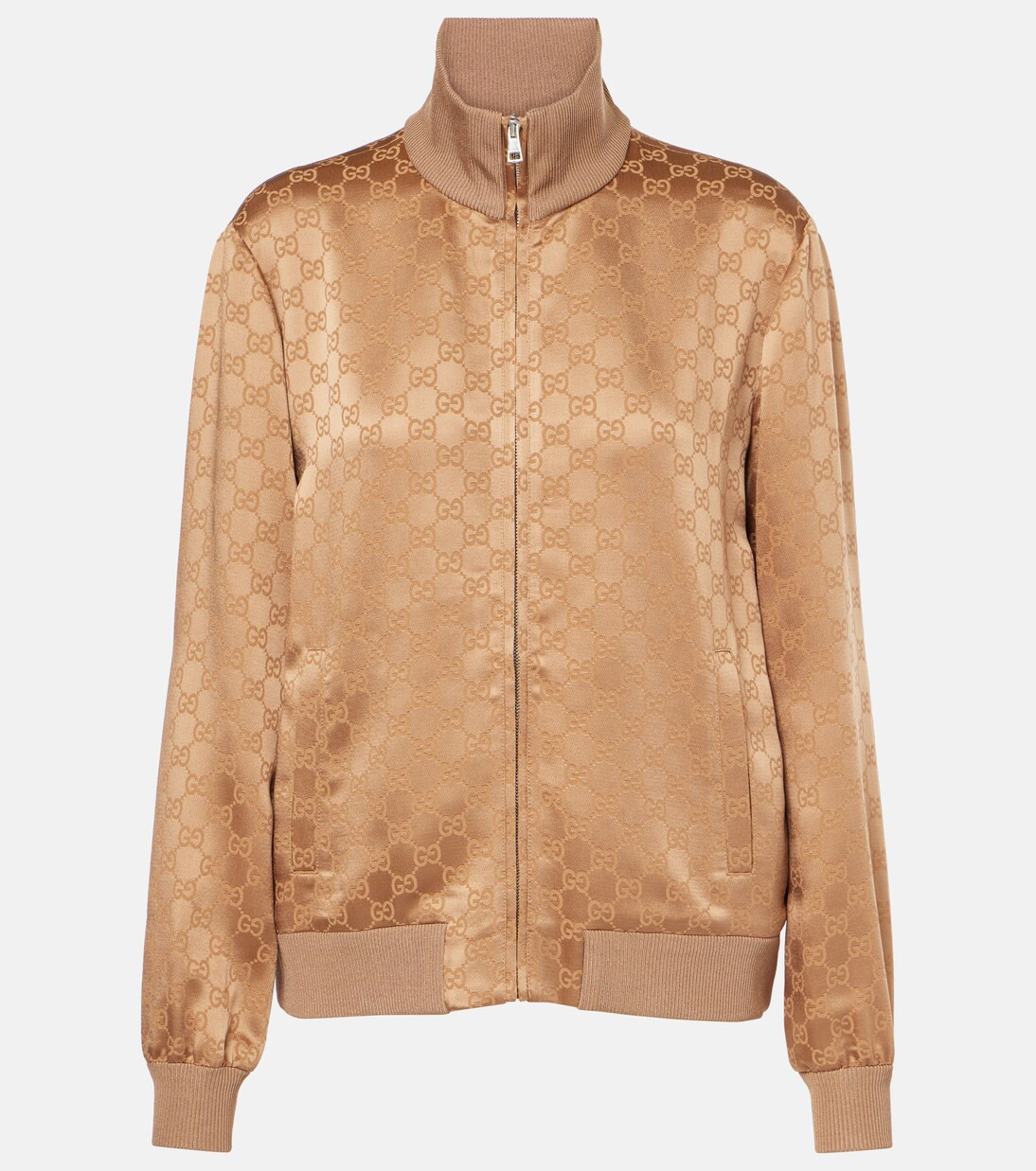 GG jacquard satin blouson | Mytheresa (US/CA)