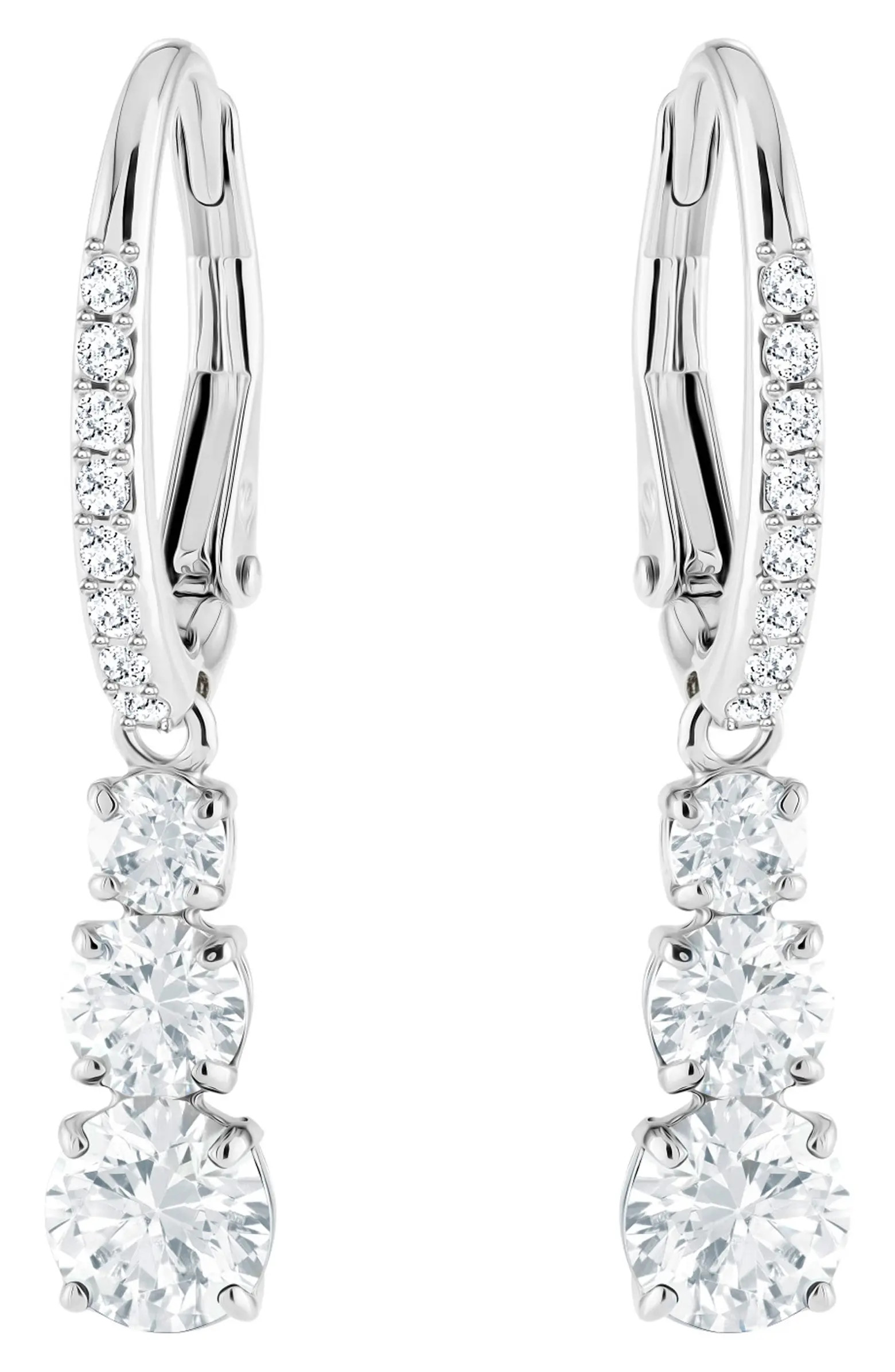 Swarovski Attract Trilogy Drop Earrings | Nordstrom | Nordstrom