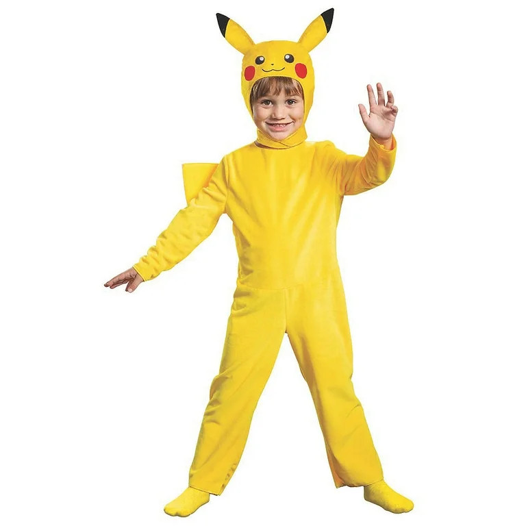 Disguise Toddler Boys' Pokemon Pikachu Jumpsuit Costume - 4-6 | Walmart (US)